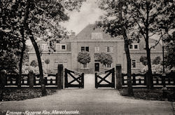 Foto Historisch Emmen Boslaan Marechaussee kazerne