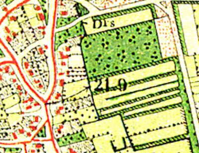 Kaart J.B. Kanstraat 1902.