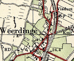 Viaductstraat algemeen kaart-1954